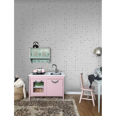 Fotobehang Grijze abstractie