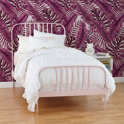 Fotobehang Exotisme in roze