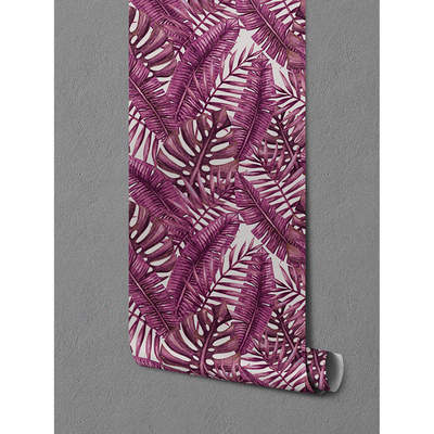 Fotobehang Exotisme in roze