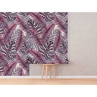 Fotobehang Paars in de tropen