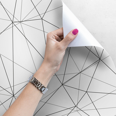 Fotobehang Geometrische wirwar