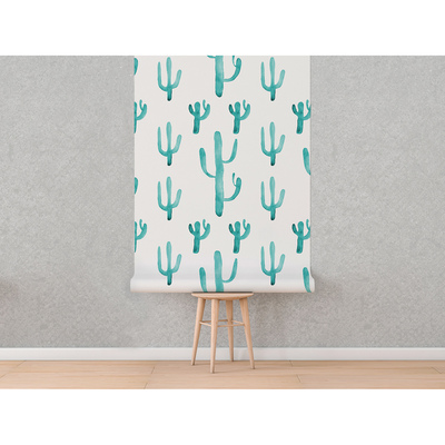 Fotobehang Ingetogen Cactussen