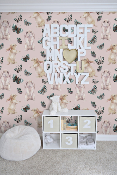 Fotobehang Konijnenspellen