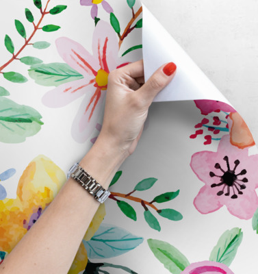 Fotobehang De droom van het bloemenmeisje