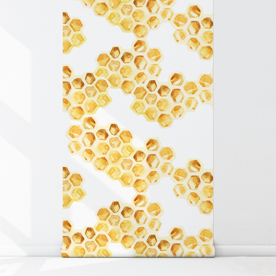 Fotobehang Zoete honingraten