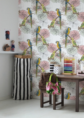 Fotobehang tortelduifjes