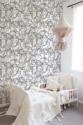 Fotobehang Kattenland