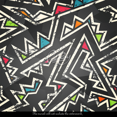 Fotobehang Stijlvolle graffiti