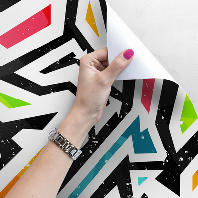 Fotobehang Regenbooggraffiti