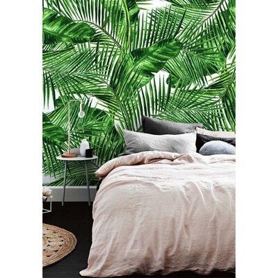 Fotobehang In de grote struik van de tropen