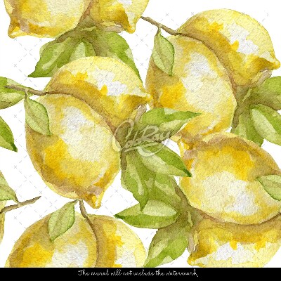 Fotobehang Heerlijke citroenen