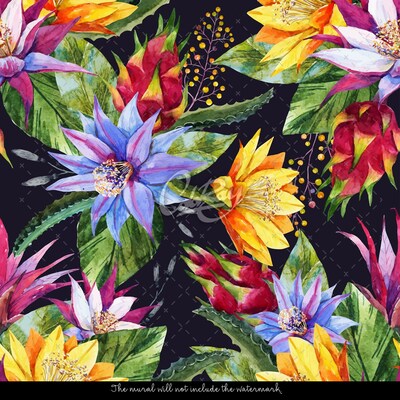 Fotobehang Paradijsbloementuin