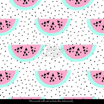 Fotobehang Fantastische watermeloenen