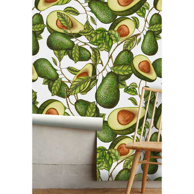 Fotobehang Verleidelijke avocado