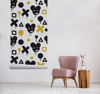 Fotobehang Ontwerper Graffiti