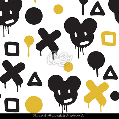 Fotobehang Ontwerper Graffiti