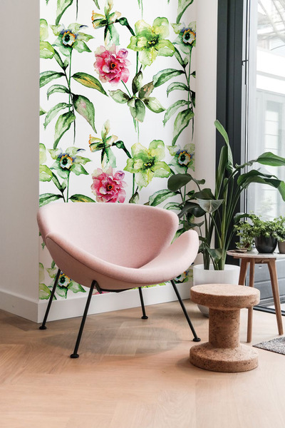 Fotobehang Lente wilde bloemen