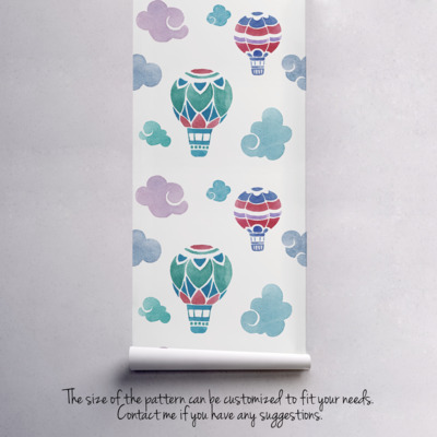 Fotobehang Ballonvaart