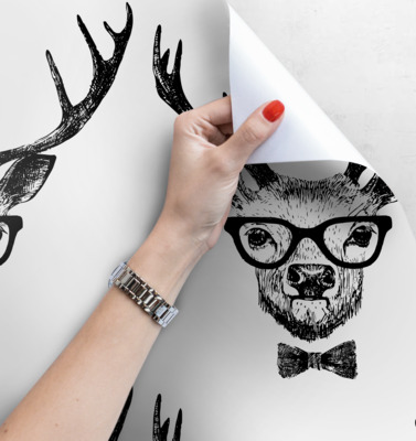 Fotobehang Meneer Hert