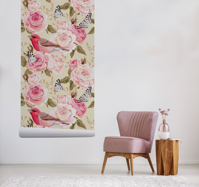 Fotobehang Charmante tuin