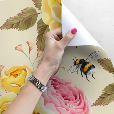 Fotobehang Lente in het park