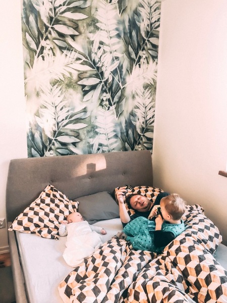 Fotobehang Een ontspannend moment