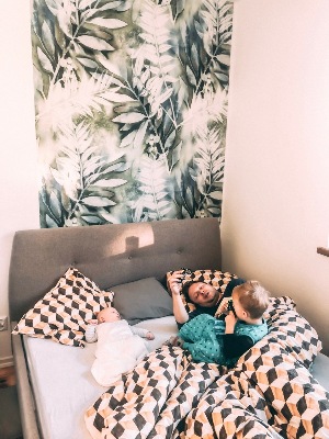 Fotobehang Een ontspannend moment