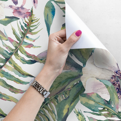 Fotobehang Bloemenadem van de lente