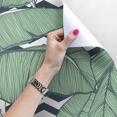 Fotobehang De tropische charme van minimalisme