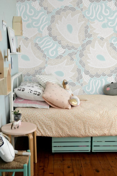 Fotobehang Indiase pastels