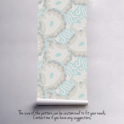 Fotobehang Indiase pastels