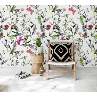 Fotobehang Lente, lente...Ah, daar ben jij!