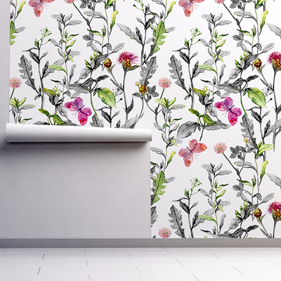 Fotobehang Lente, lente...Ah, daar ben jij!