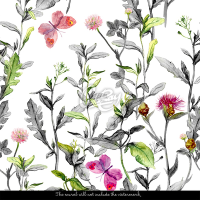 Fotobehang Lente, lente...Ah, daar ben jij!