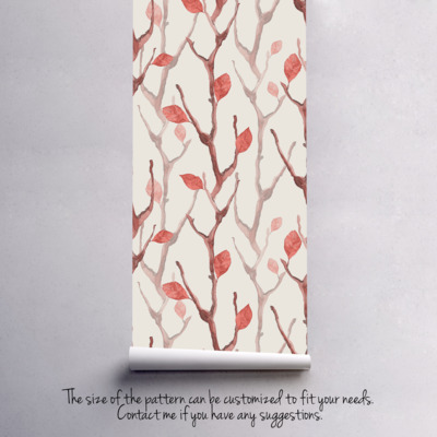 Fotobehang De winter komt eraan