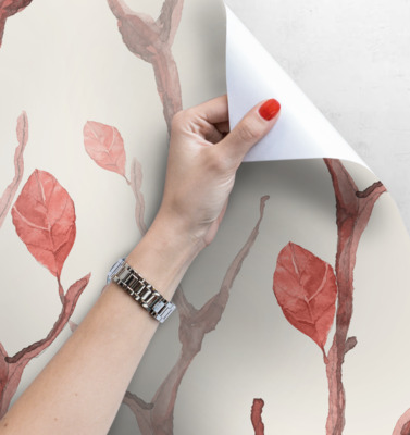 Fotobehang De winter komt eraan