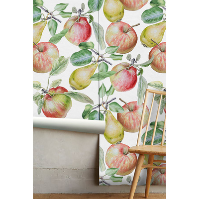 Fotobehang In de fruitboomgaard