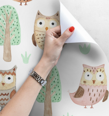 Fotobehang Wijze mannen in het Honderd Bunderbos