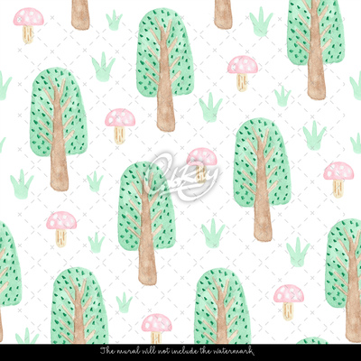 Fotobehang Paddenstoel