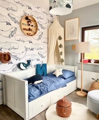 Fotobehang Reuzenwalvissen