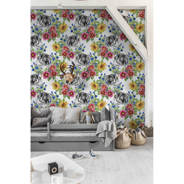 Fotobehang Loerende tijger