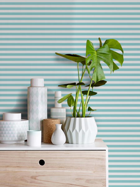 Fotobehang Een rechte lijn