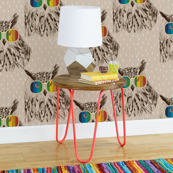 Fotobehang Disco Uil