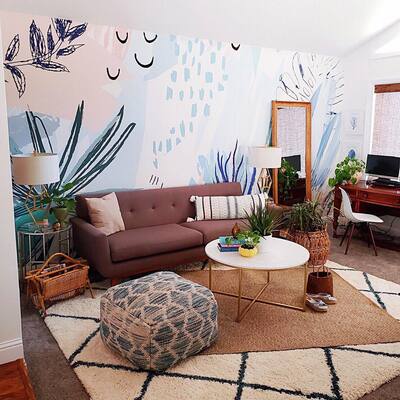 Fotobehang Tropische abstractie