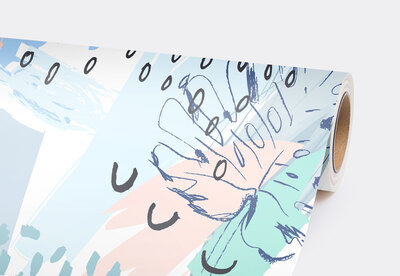 Fotobehang Tropische abstractie