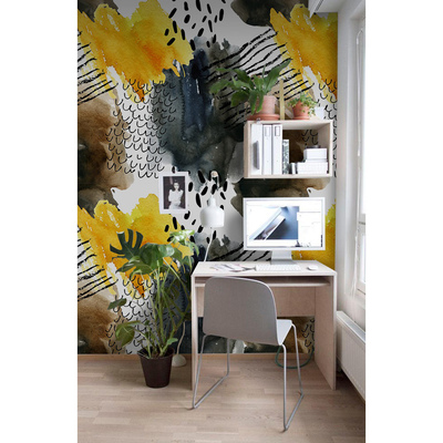 Fotobehang Abstracte kleuren van de herfst