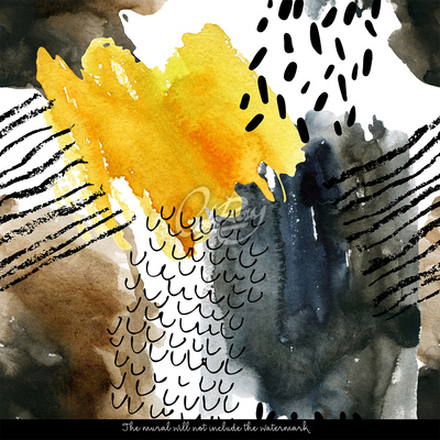 Fotobehang Abstracte kleuren van de herfst