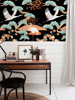 Fotobehang Chinese kraanvogel