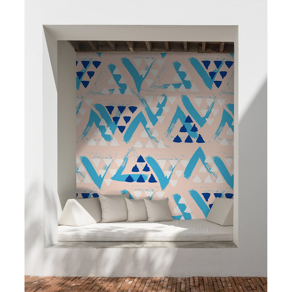 Fotobehang Geschilderd met een kwast