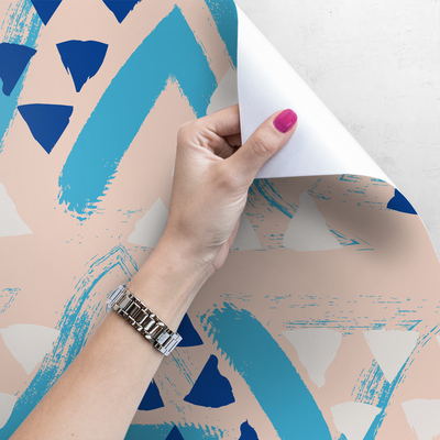 Fotobehang Geschilderd met een kwast